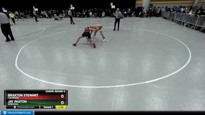 126 lbs Champ. Round 2 - Jay Paxton, Nebraska vs Braxton Stewart, Colorado