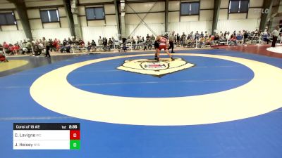 165 lbs Consi Of 16 #2 - Cooper Lavigne, Rhode Island College vs Josh Heisey, New York University