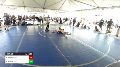 74 lbs Rr Rnd 2 - Emmett Erwin, Powerline WC vs Sebastian Huizar, SoCal Grappling