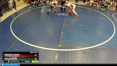 120 lbs Cons. Round 2 - Hollis Sharp, Elko Wrestling Club vs Trayson Young, Altamont Longhorns