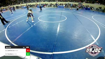 67 lbs Round Of 16 - Dylan Detherow, None vs Andrew Dockery, Legacy Wrestling Club