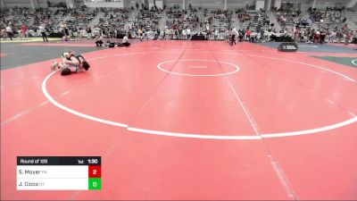 160 lbs Round Of 128 - Sam Moyer, PA vs Joey Cicco, NY