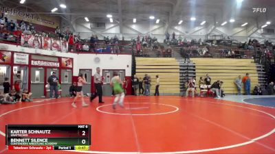 71 lbs Semifinal - Karter Schnautz, Unattached vs Bennett Silence, Contenders Wrestling Academy