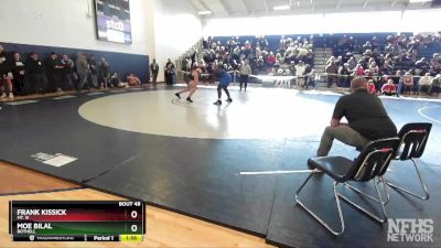 220 lbs Quarterfinal - Frank Kissick, Mt. Si vs Moe Bilal, Bothell