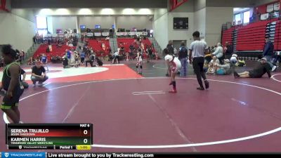 91+100 Round 5 - Karmen Harris, Tennessee Valley Wrestling vs Serena Trujillo, Bison Takedown