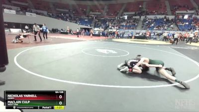 6A-126 lbs Quarterfinal - Nicholas Yarnell, Sandy vs Maclain Culp, West Linn