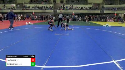 105 lbs Cons. Round 3 - Josue Azuara, Wrestling Factory vs Brock Needham, Holmen Viking Wrestling Club