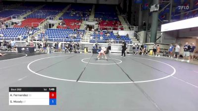 100 lbs Rnd Of 64 - Angel Fernandez, Colorado vs Samuel Moody, Utah