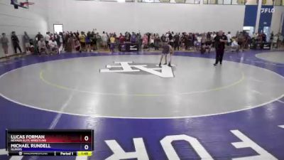 38 lbs Round 3 - Lucas Forman, Nevada Elite Wrestling vs Michael Rundell, Illinois