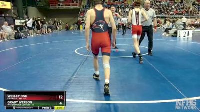 114 lbs Wb 1 - Grady Iverson, W4-Bismarck Century vs Wesley Fisk, E3-Devils Lake