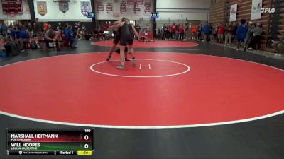 190 lbs Round 3 - Will Hoopes, Louisa-Muscatine vs Marshall Heitmann, Fort Madison