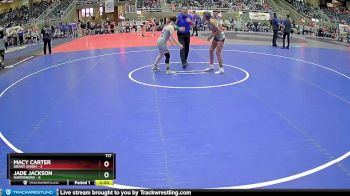 117 lbs Round 3 (4 Team) - Jade Jackson, Harrisburg vs Macy Carter, Grant Union