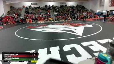 126 lbs Semifinal - David Estrada, Bear Creek vs Tristan Gauvin, Fossil Ridge