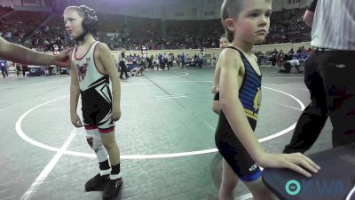 52 lbs Consi Of 16 #2 - Leland Reiley, Midwest City Bombers vs Phenix Stubblefield, Piedmont