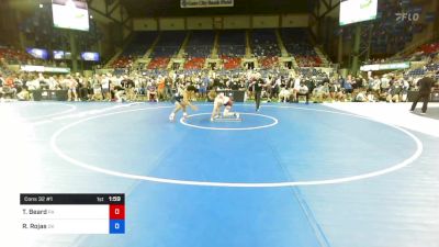 106 lbs Cons 32 #1 - Thunder Beard, Pennsylvania vs Rodolfo Rojas, Oklahoma