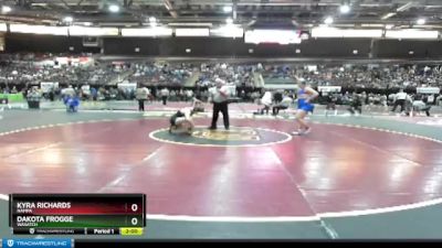 165 lbs Champ. Round 3 - Dakota Frogge, Wasatch vs Kyra Richards, Nampa