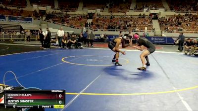 D2-190 lbs Semifinal - Loren Phillips, Kofa vs Justus Ghaster, Verrado