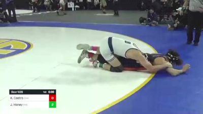 160 lbs Consi Of 8 #2 - Kris Castro, Chaminade (SS) vs Jake Honey, Bakersfield (CS)