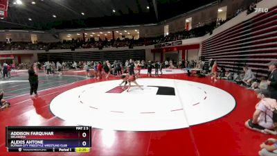 130 lbs Round 2 - Addison Farquhar, Oklahoma vs Alexis Ahtone, Putnam City Freestyle Wrestling Club