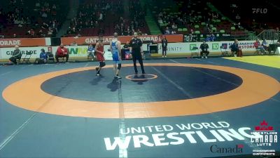 57kg Cons. Semi - Dip Lad, Unaffiliated vs Trevor Banks, Montreal NTC / Montreal WC