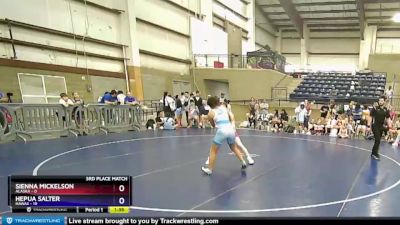 126 lbs Placement Matches (8 Team) - Sienna Mickelson, Alaska vs Hepua Salter, Hawaii