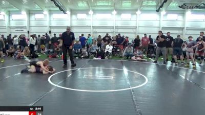 95 lbs Semifinal - Logan Hartzell, Rebellion Uprising vs Tayler Duffee, CP Elite