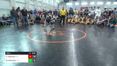 96 lbs Round 1 - Caleb Edwards, Darkhorse vs Mayson Simmons, West Virginia Wild