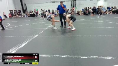 126 lbs Semis (4 Team) - Andrew Messner, U2 Upstate Uprising vs Cooper Cammarata, 84 Athletes