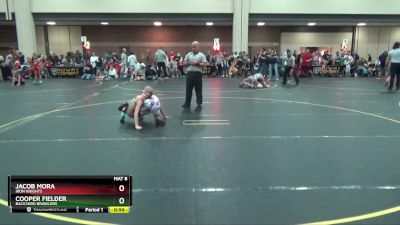 64 lbs Quarterfinal - Cooper Fielder, Backyard Brawlers vs Jacob Mora, Iron Knights