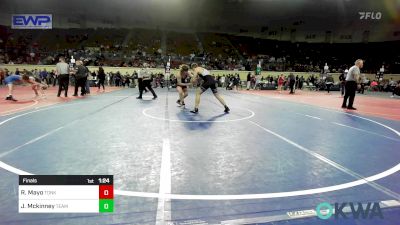 160 lbs Final - Racyn Mayo, Tonkawa Takedown Club vs Jordan Mckinney, Team Tulsa Wrestling Club