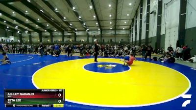 117 lbs Semifinal - Ashley Naranjo, WA vs Zeta Lee, WA