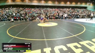 138 lbs Champ. Round 1 - Jaxsen Forman, Spanish Springs vs Avery Giles, Sonora (Sonora)