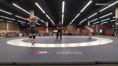 62 kg Rr Rnd 1 - Macey Kilty, Sunkist Kids Wrestling Academy vs Zoe Nowicki, Bulldog Wrestling Club