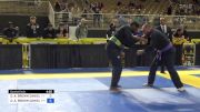 VASILE CIUCLEA JR vs DANIEL A. BROWN DANIELS 2024 Pan Jiu Jitsu IBJJF Championship