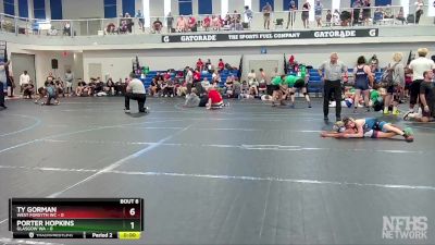 76 lbs Round 3 (6 Team) - Ty Gorman, West Forsyth WC vs Porter Hopkins, Glasgow WA