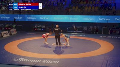 59 kg 1/8 Final - Jovana Radivojevic, Serbia vs Alexis Janiak, United States