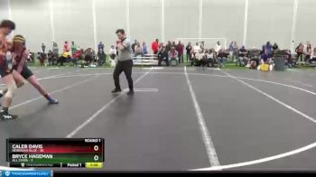 152 lbs Round 1 (8 Team) - Caleb Davis, Nebraska Blue vs Bryce Hageman, All Stars