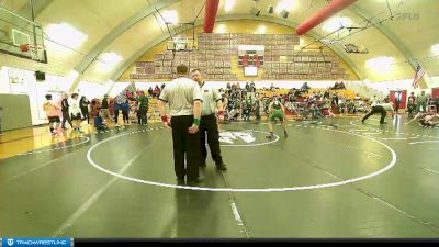 132 lbs Quarterfinal - Jace Reyes, Quincy vs Jesus Chavez, Manson