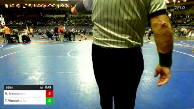 95 lbs Round Of 16 - Nicholas Ivanciu, Hazlet Hawks vs Travis Viereck, Clearview