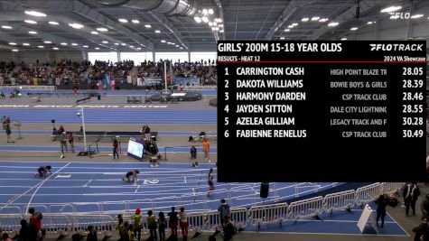 Youth Girls' 200m, Finals 13