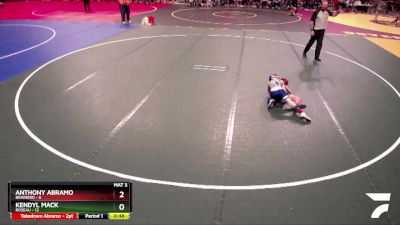 60 lbs Semis (4 Team) - Anthony Abramo, Brainerd vs Kendyl Mack, Roseau