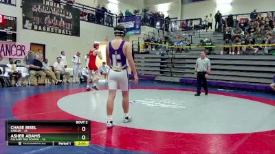 165 lbs Round 1 (16 Team) - Chase Bisel, Harlem vs Asher Adams, Calvary Day School