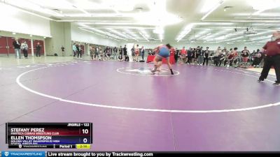 220 lbs Champ. Round 2 - Andrew Kirkpatrick, San Pedro High School Wrestling vs Joseph Martinez, Bell Gardens High School Wrestling