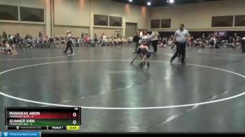 45 lbs Finals (2 Team) - Phinneas Aron, Tennessee Blue vs Gunner Kirk, Tennessee Red