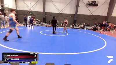 165 lbs Quarterfinal - Ethan Rogers, WA vs Wyatt Rodarte, WA