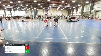 120 lbs Consi Of 64 #1 - Jack Shea, MA vs Charlie Smith, NC