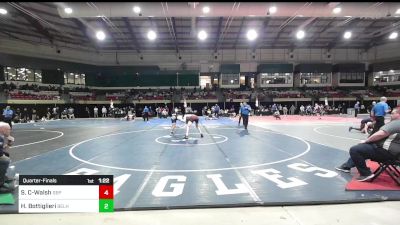 175 lbs Quarterfinal - Shane Cartagena-Walsh, St. Benedict's Prep vs Haden Bottiglieri, Belmont Hill