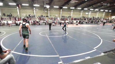 90 lbs 2nd Place - Ryler Kaye, SheepCamp WC vs Cannon Coleman, Badlands WC