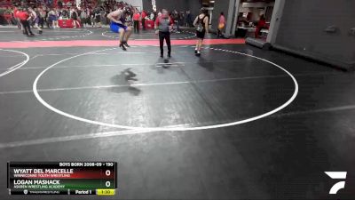 190 lbs Cons. Round 4 - Logan Mashack, Askren Wrestling Academy vs Wyatt Del Marcelle, Winneconne Youth Wrestling