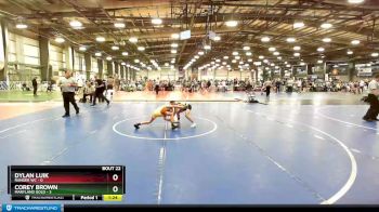 76 lbs Rd# 9- 2:15pm Saturday Final Pool - Corey Brown, Maryland Gold vs Dylan Luik, Ranger WC
